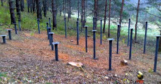 Свайный фундамент Геленджик. Заказать под ключ цена от 2041 руб